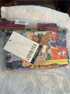 Consuela (Colin) Uptown Crossbody Wristlet - Multicolor